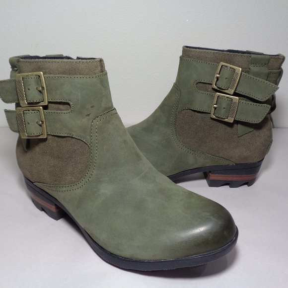 Sorel Shoes - Sorel Size 7 M LOLLA BOOTIE Green New Boots